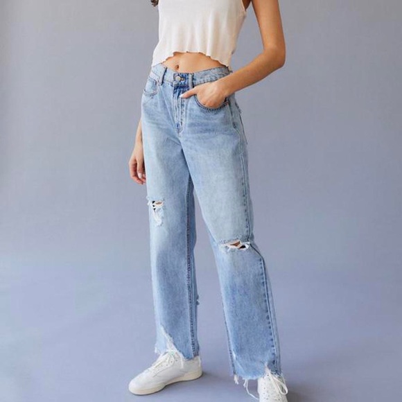 BDG high waisted straight jeans - Picture 2 of 4